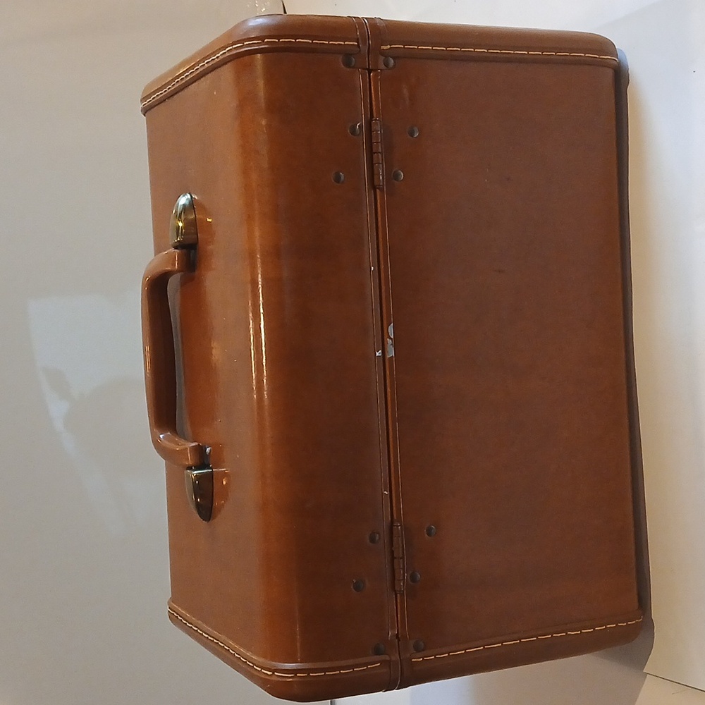 🧳 Vintage Samsonite Streamlite Vanity Travel Case Retro Train Makeup Luggage - Picture 6 of 14
